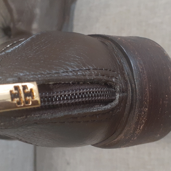 Tory burch Kristy brown leather boots size 10M - Picture 16 of 16